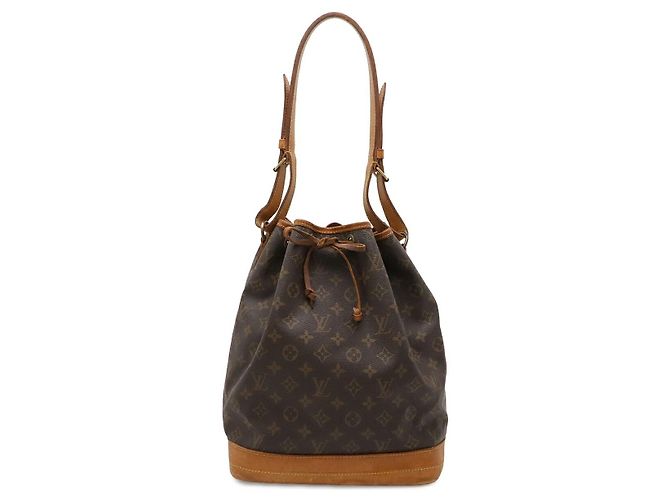 Borsa a Spalla Louis Vuitton Noe Monogram Marrone