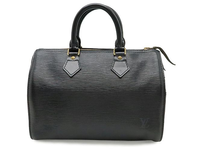 Speedy Bolsa Louis Vuitton Epi Preto