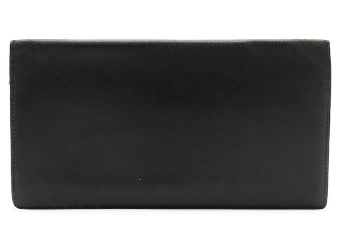 Hermès Hermes MC2 Fleming Long Wallet Schwarz