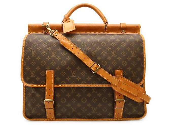 Louis Vuitton Sac Kleber Monogram Reisetasche Braun