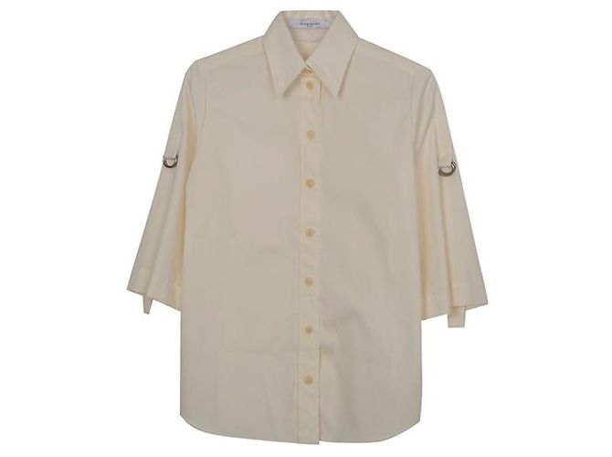 Camisa de Algodão Givenchy Branca Branco
