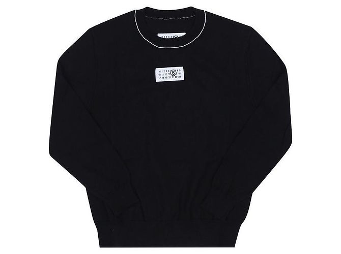 Maison Martin Margiela Strickware für Kinder Schwarz
