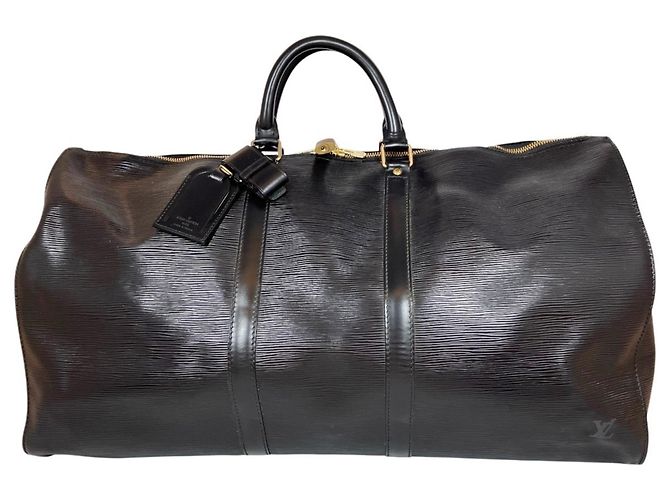 Borsa Boston Louis Vuitton Keepall 60 Nero