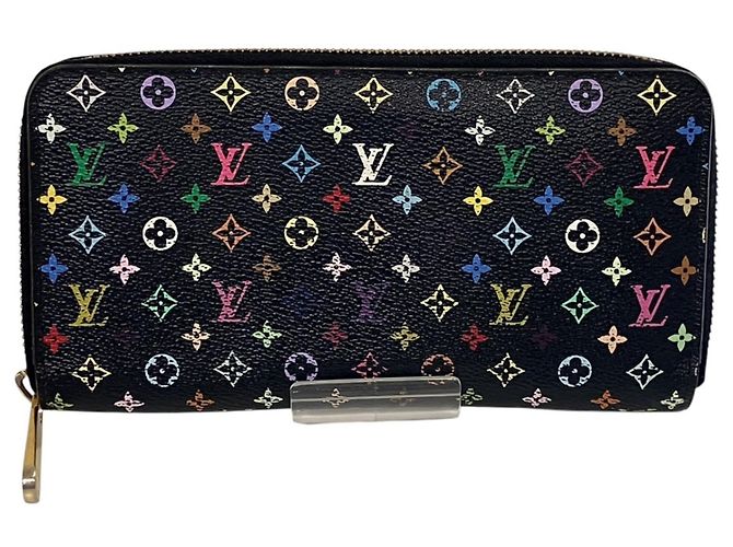 Cartera Zippy Long Monogram Louis Vuitton Multicolor Monograma