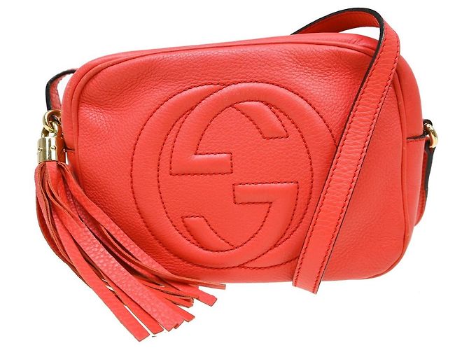 Gucci Soho Disco Leather Small Rose