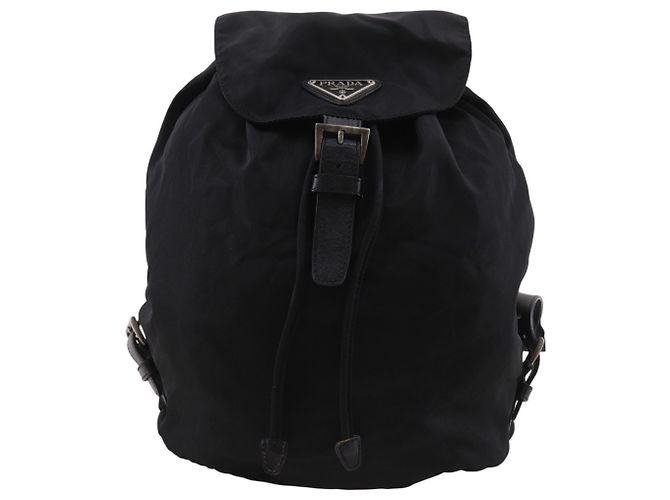 Prada Nylon Backpack in Black