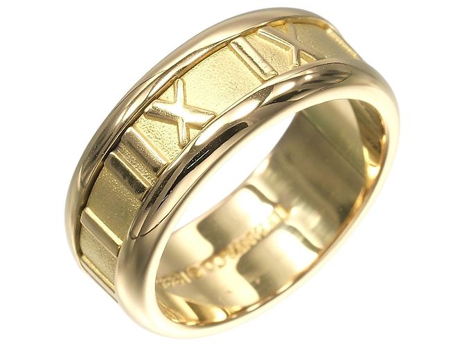 Anillo Atlas de Tiffany & Co. en oro amarillo de 18K