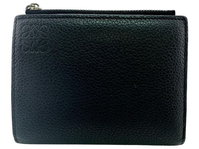 Cartera Slim Compact Loewe Negro