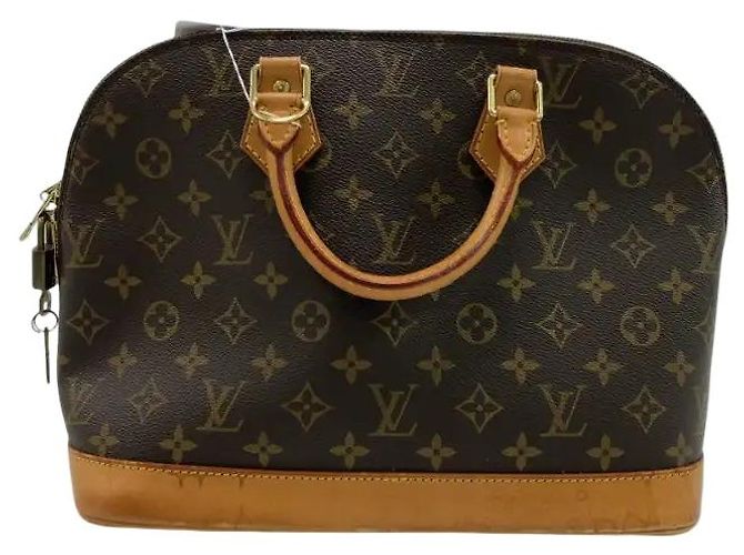 Louis Vuitton Alma Monogram Canvas PM Marrom