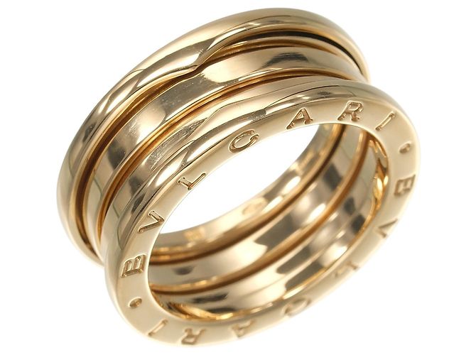 Bulgari Anillo Bvlgari B.zero1 3-Band en oro amarillo de 18K