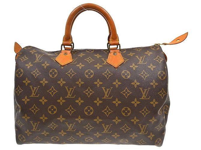 Louis Vuitton Speedy Monogram Canvas 35 Marrone