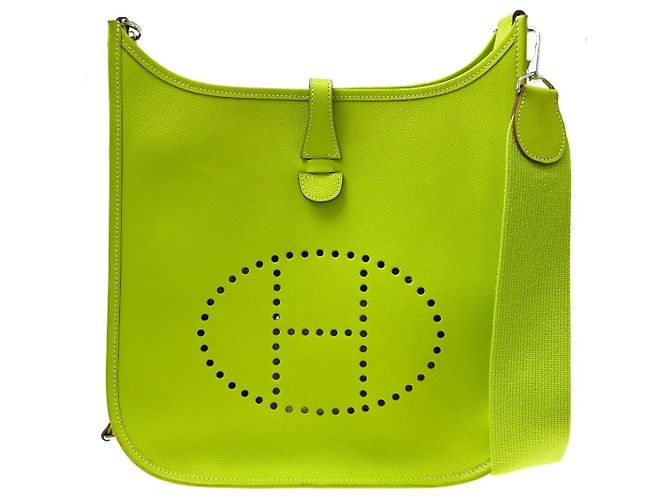Hermès Sac Hermes Evelyne Gen III Clemence PM Vert