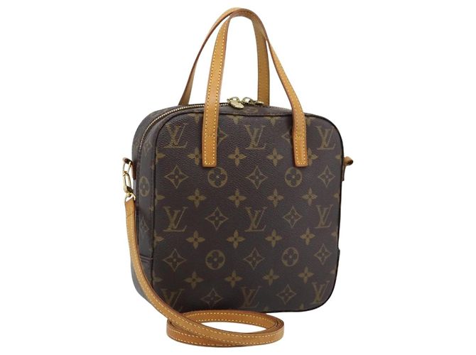 LOUIS VUITTON Sac à main Monogram Spontini M47500 LV Auth ep15429 Monogramme