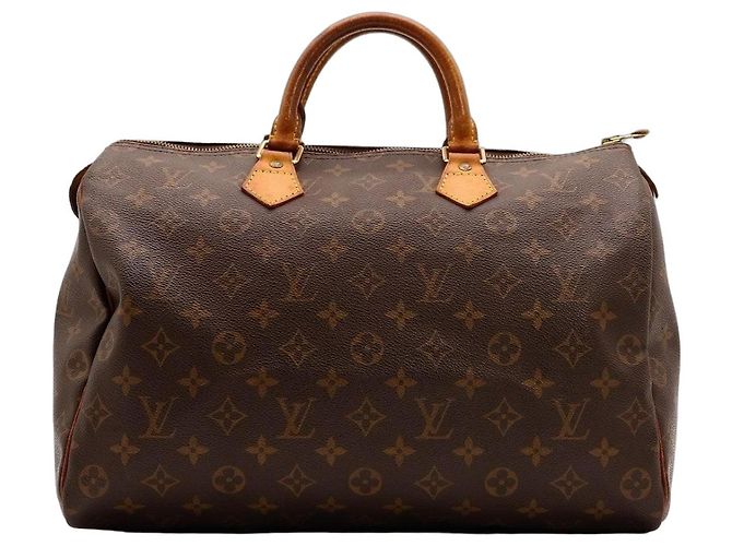 Borsa Louis Vuitton Speedy 30 Monogram Canvas Marrone Monogramma
