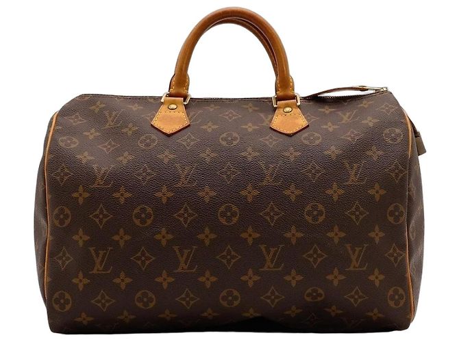 Bolsa Louis Vuitton Speedy 30 Monogram Canvas Marrom Monograma