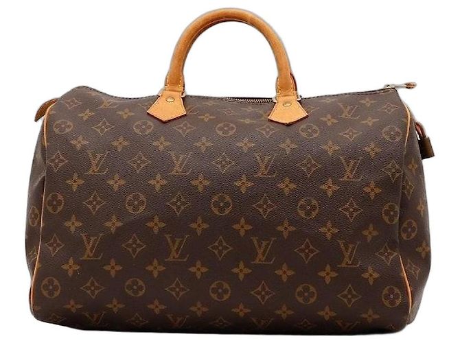 Sac à main Louis Vuitton Speedy 30 Monogram Canvas Marron Monogramme