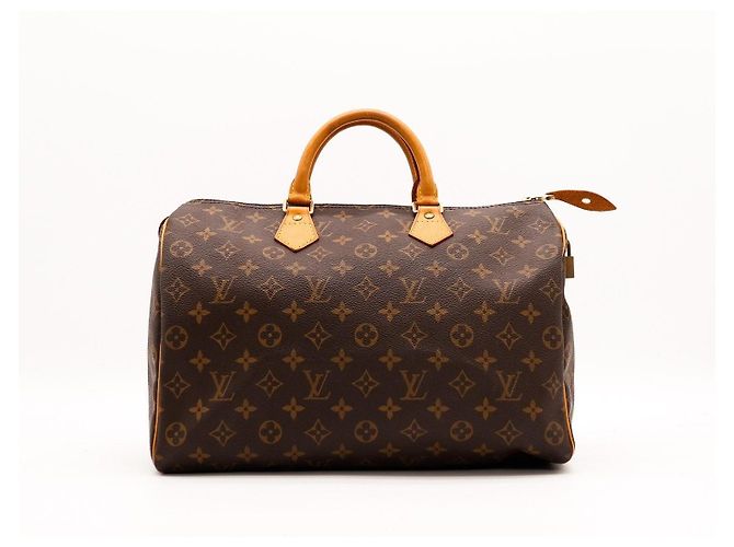 Borsa Louis Vuitton Speedy 30 Monogram Canvas Marrone