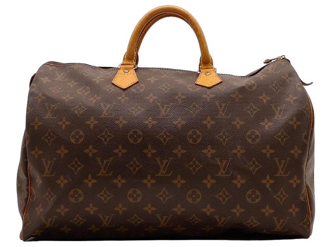 Louis Vuitton Speedy 35 Monogram Canvas Marron Monogramme