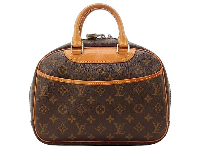 Bolso Louis Vuitton Monogram Canvas Speedy 30 Castaño Monograma