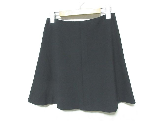 Mini gonna svasata RED VALENTINO Nero
