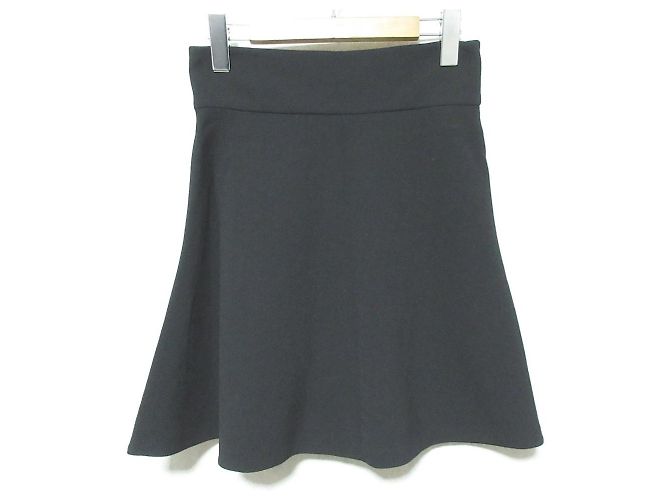 Mini gonna svasata RED VALENTINO Nero