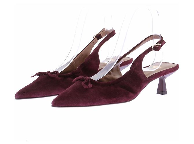 Autre Marque Slingback-Pumps GIGI Bordeaux