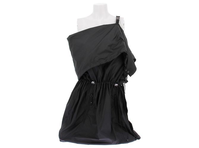 Dior Schwarzes Kleid aus Polyester