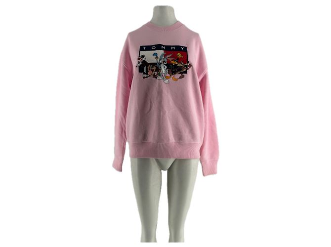 Autre Marque Sweatshirt mit Logo Pink 