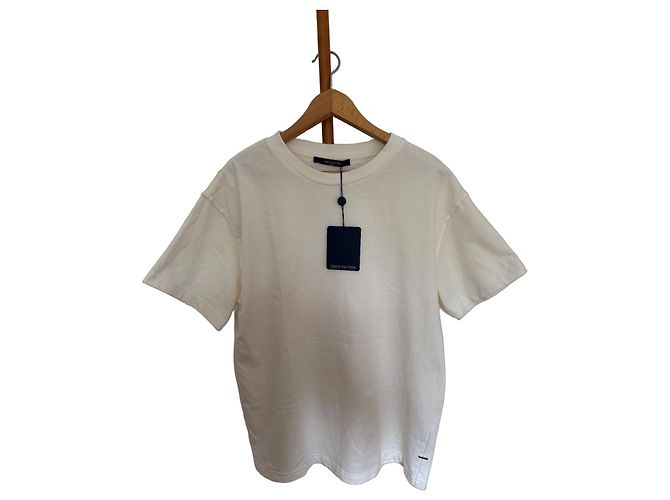 T-shirt Louis Vuitton Staples Edition - Algodão Branco