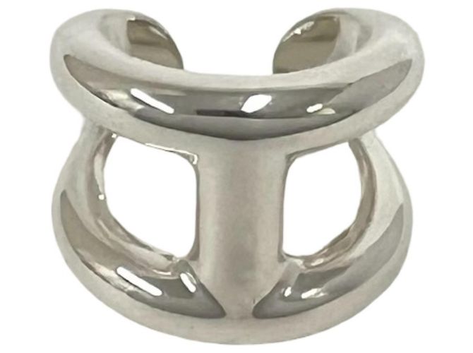 Ring Hermès Anillo Hermes Osmos GM en plata de ley 925