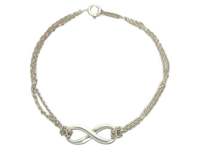 Tiffany & Co Bracciale Tiffany Vintage Infinity Argento