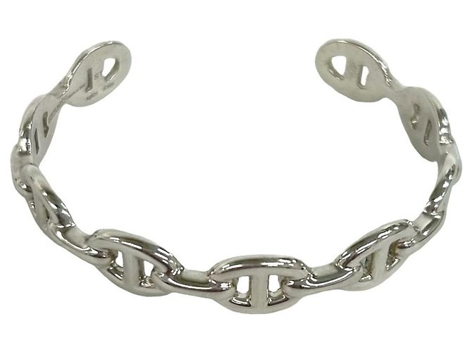 Hermès Bracciale Chaine d'Ancre Enchainée Hermes Argento