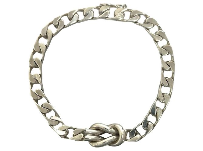 Tiffany & Co Bracciale Tiffany Vintage Center Knot Argento
