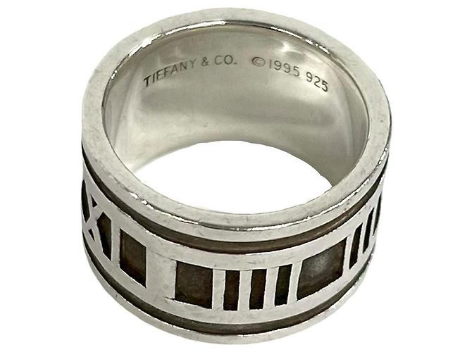 Anello Atlas largo in argento sterling Tiffany & Co.