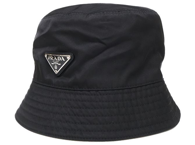 Prada Re-Nylon Bucket Hat Black