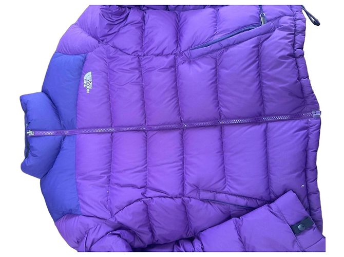 The North Face Damen Steppjacke Blau Lila