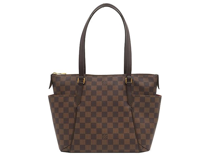 Louis Vuitton Marrom Damier Ebene Totally PM