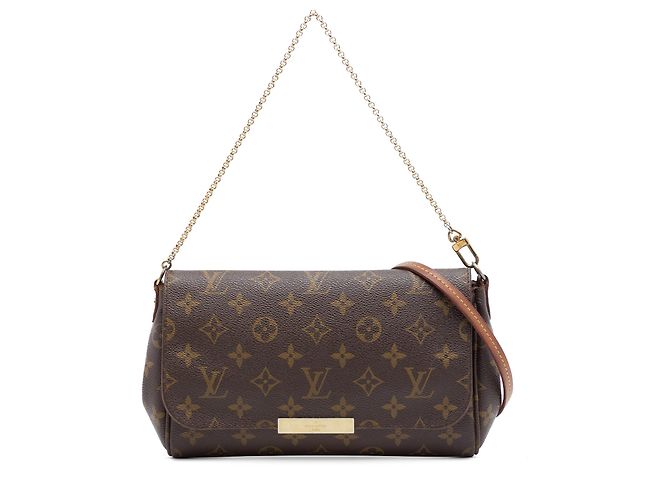 Louis Vuitton Marrón Monogram Favorite MM Castaño