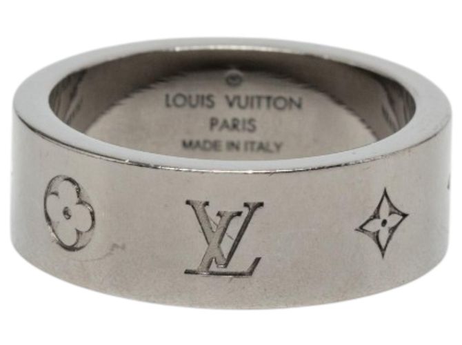 Louis Vuitton Instinct Ring aus silberfarbenem Messing M