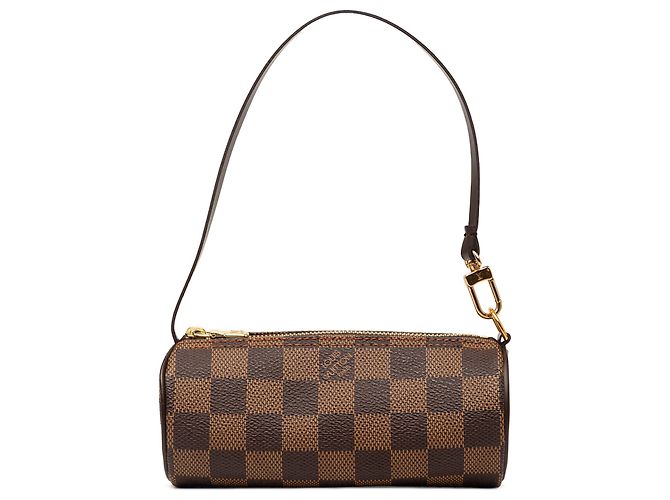 Louis Vuitton Marrón Damier Ebene Papillon Pochette
