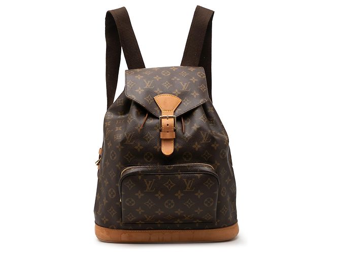 Louis Vuitton Marrom Monogram Montsouris GM