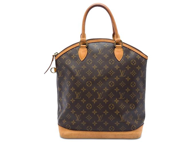 Louis Vuitton Marron Monogram Lockit Vertical 