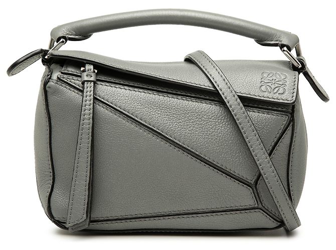 Sac à main LOEWE Gray Mini Calfskin Puzzle