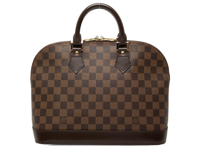 Louis Vuitton Marron Damier Ebene Alma PM