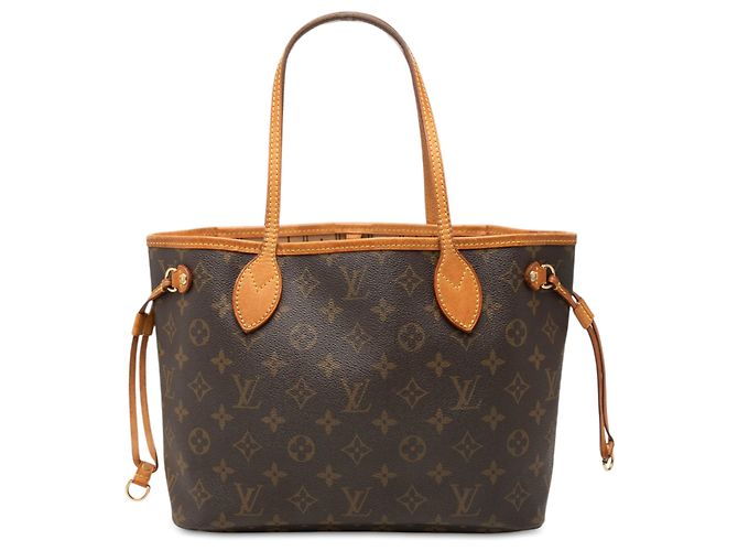 Louis Vuitton Marron Monogram Neverfull PM