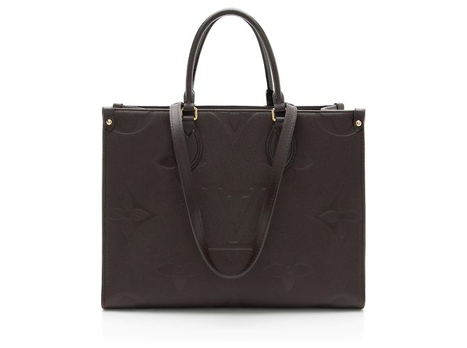 Tote Giant Monogram Empreinte Onthego MM Louis Vuitton Marrom