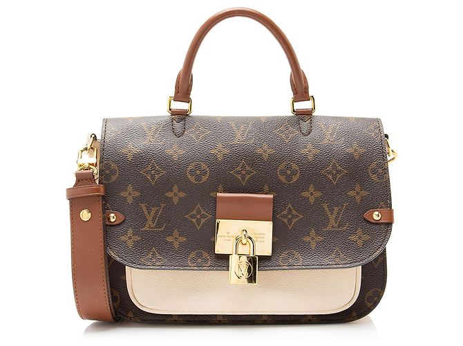 Louis Vuitton Monogram Canvas Vaugirard Top Handle Marron