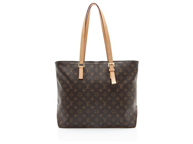 Tote Cabas Mezzo NM em canvas Monogram Louis Vuitton Marrom
