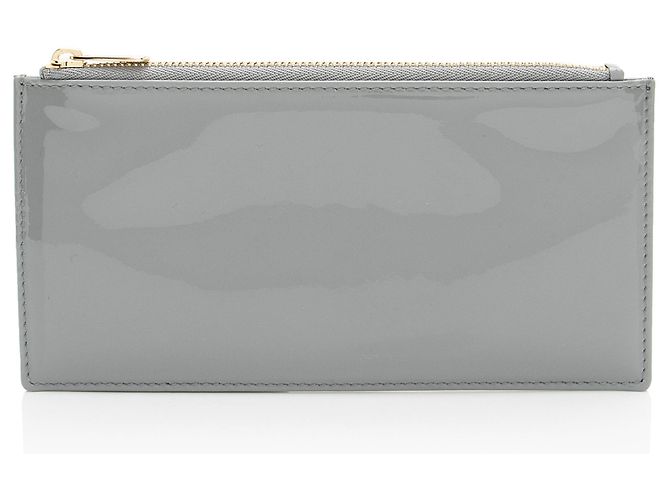 Dior Patent Leather Lady Dior Insert Grey