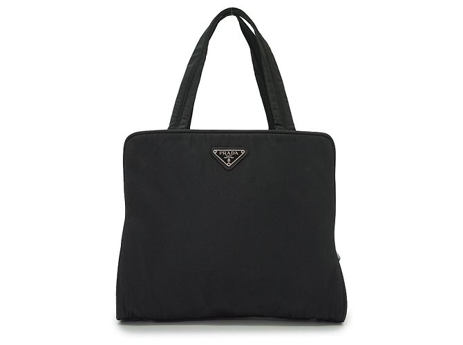 Tote Bolsa de tecido Prada Tessuto Preto